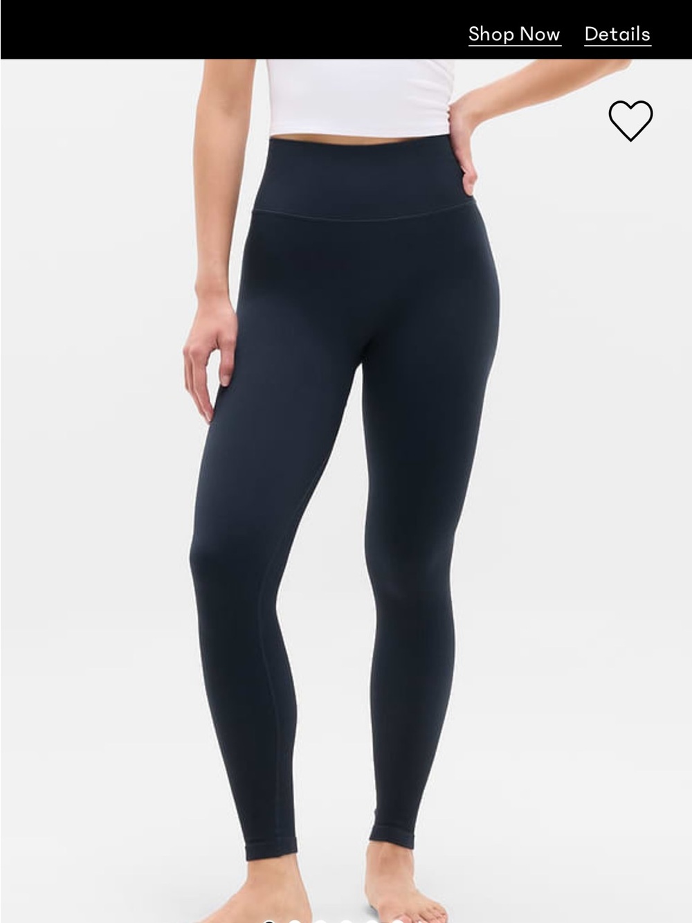 NWT Altheta Recharge Seamless HR Leggings, Ribbed in Eclipse